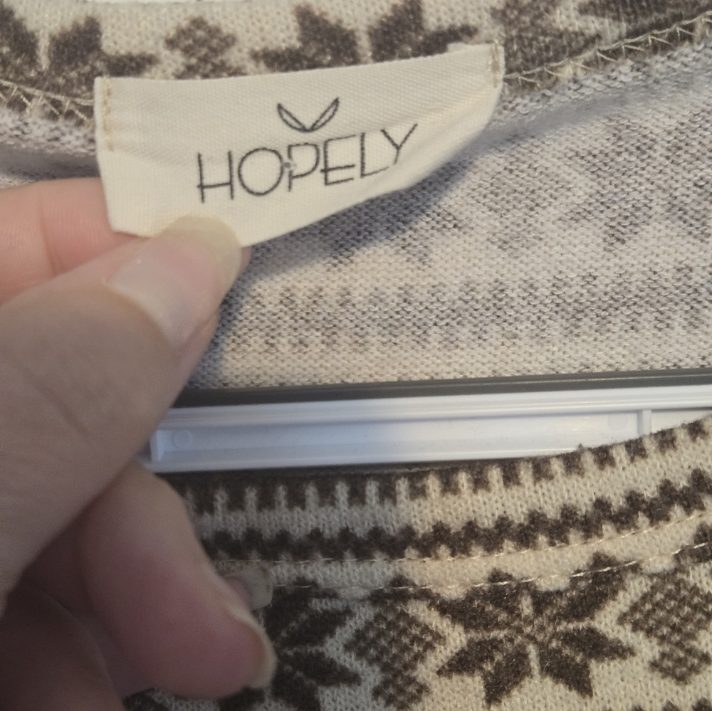 Hopely Patterned Knit Sweater - Picture 2 of 5